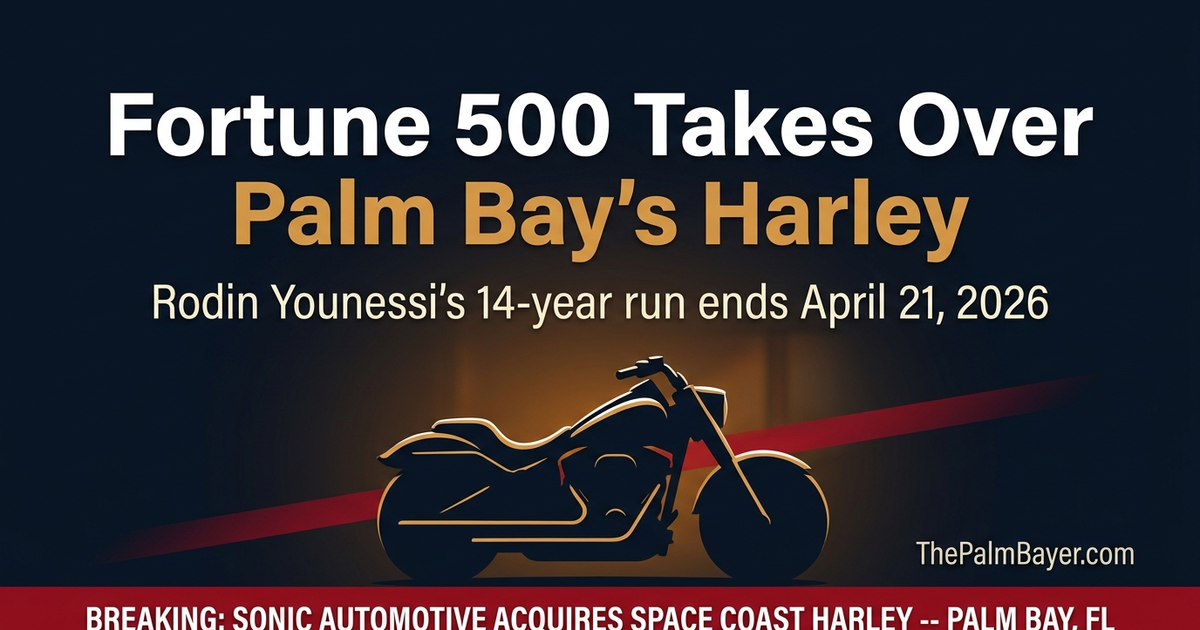 Fortune 500 Takes Over Palm Bay's Harley-Davidson Dealership