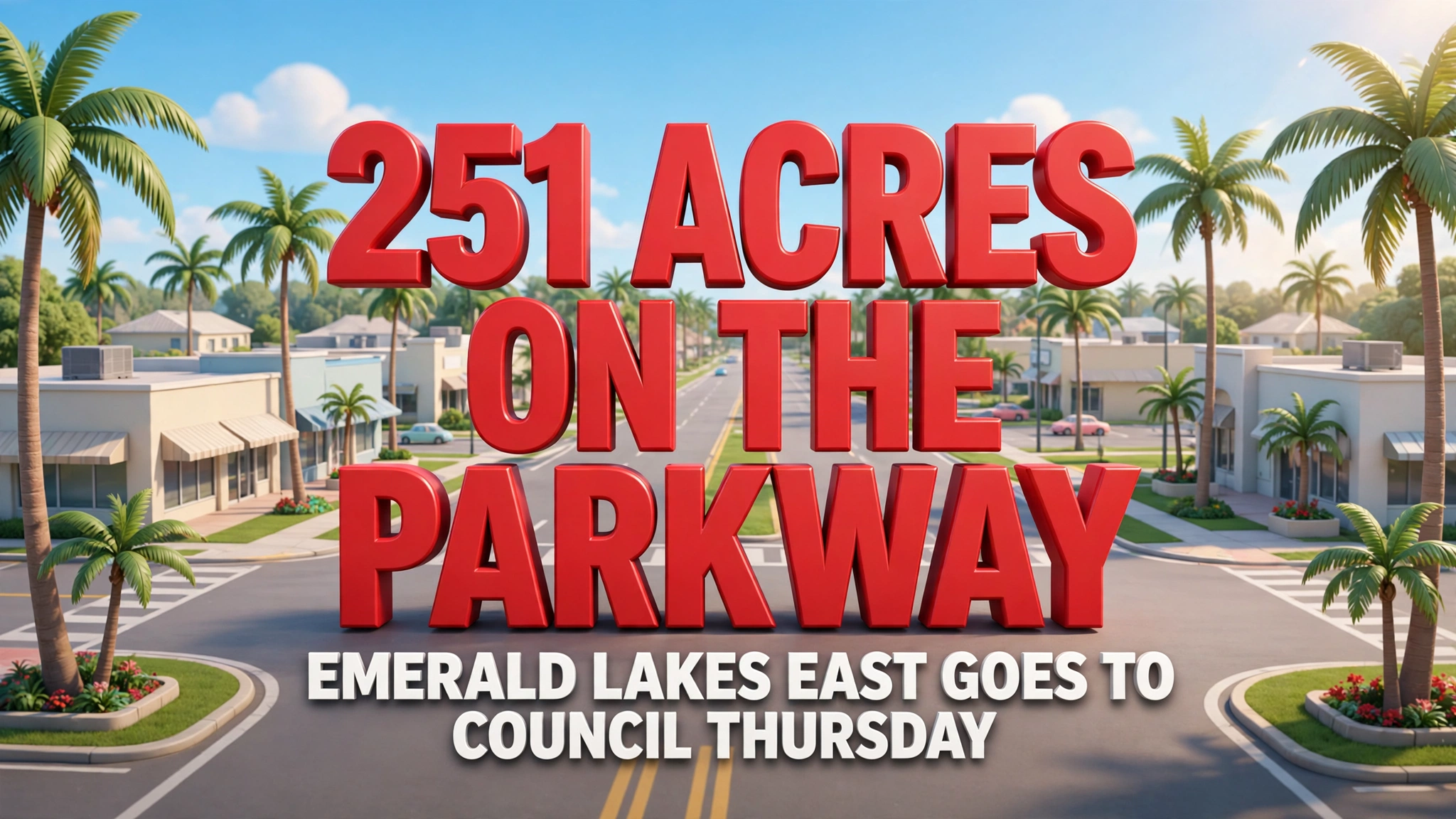 Emerald Lakes East Phase I Goes to Council With Fire Mitigation Unresolved and Parkway Extension Optional