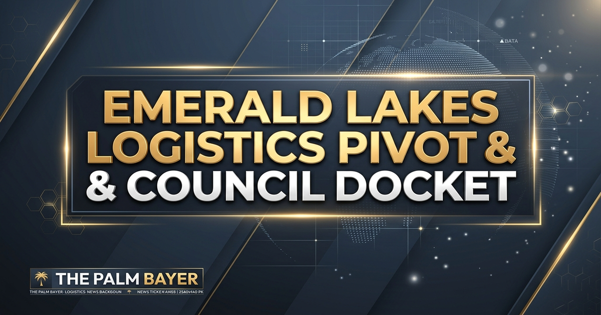 Emerald Lakes Logistics Pivot and Wingham Propane Withdrawal Headline Palm Bay Council Docket