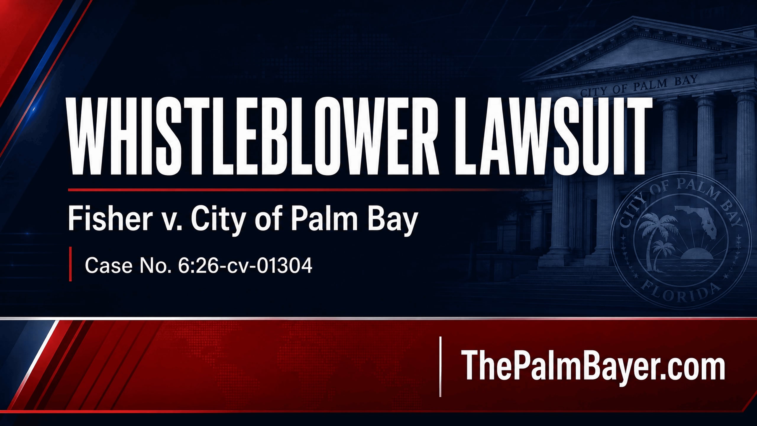 Former Deputy Chief Sues Palm Bay, Alleging Discrimination and Whistleblower Retaliation