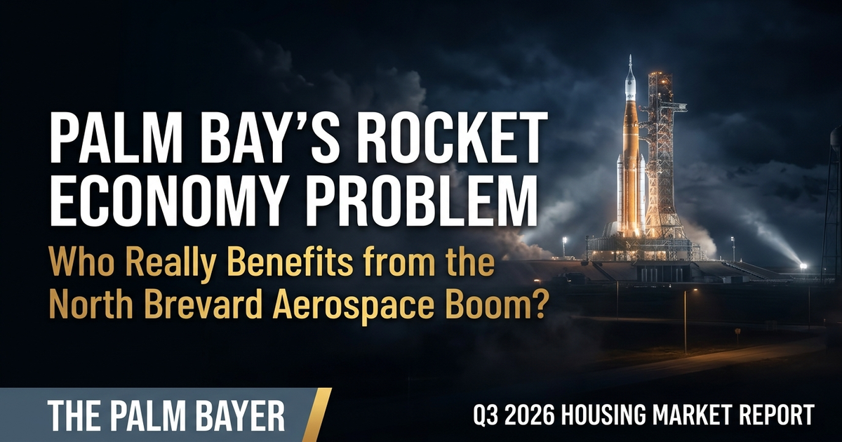 Palm Bay's Rocket Economy Problem: Who Really Benefits from the North Brevard Aerospace Boom?