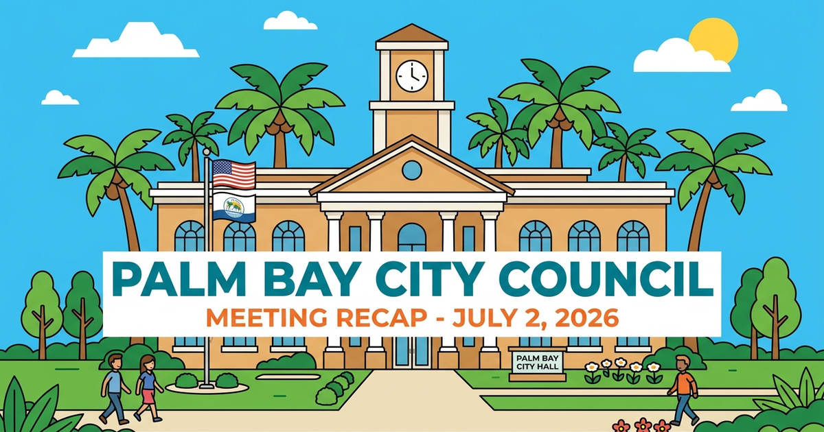 Palm Bay Council Approves Majors Golf Course Range, Everlands West PUD, and Board Reforms