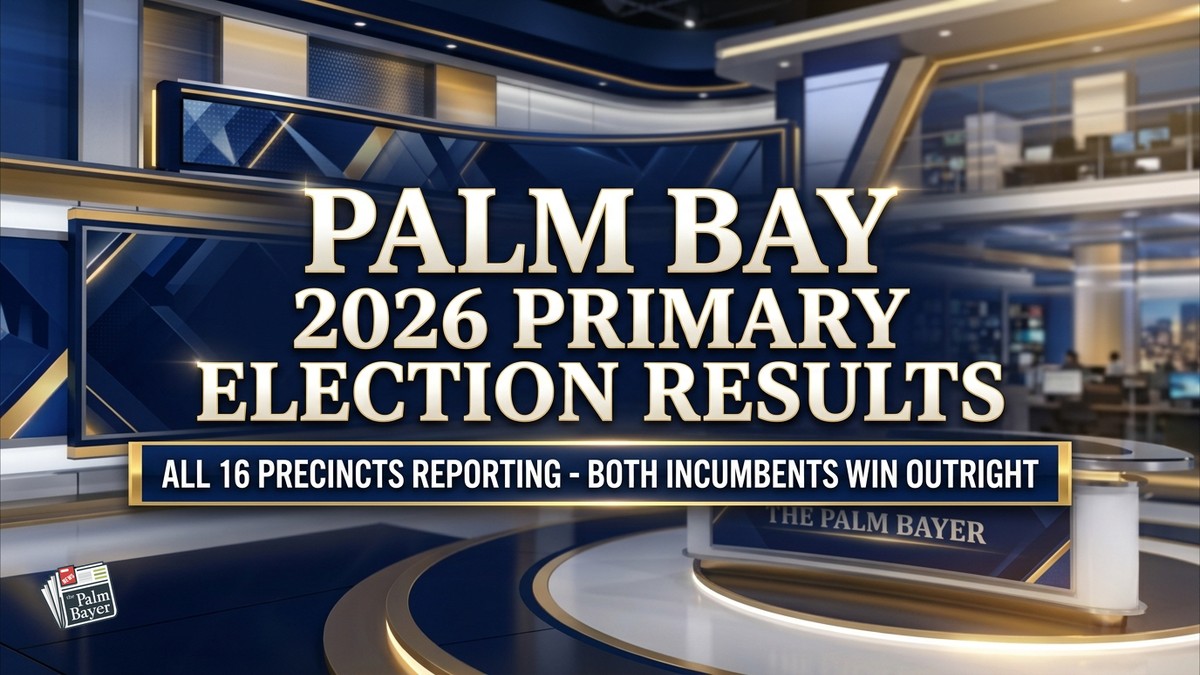 Palm Bay 2026 Primary Election Results: Johnson and Jaffe Win Outright, Avoiding November Runoffs