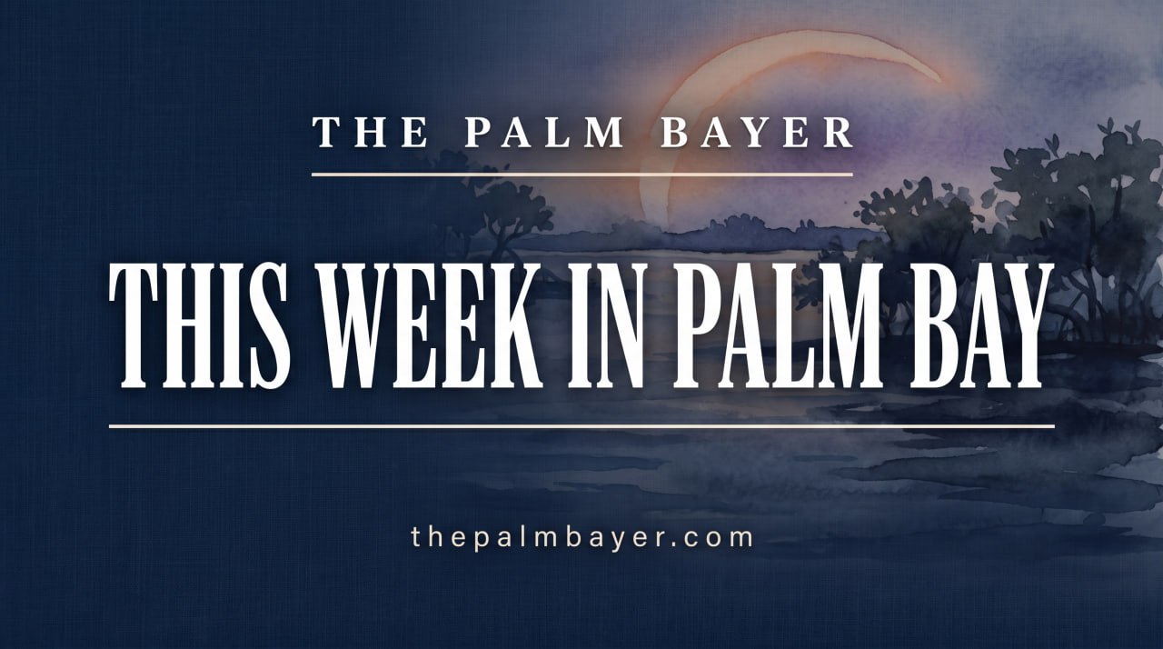 This Week in Palm Bay branded card for the week of April 27 - May 3, 2026
